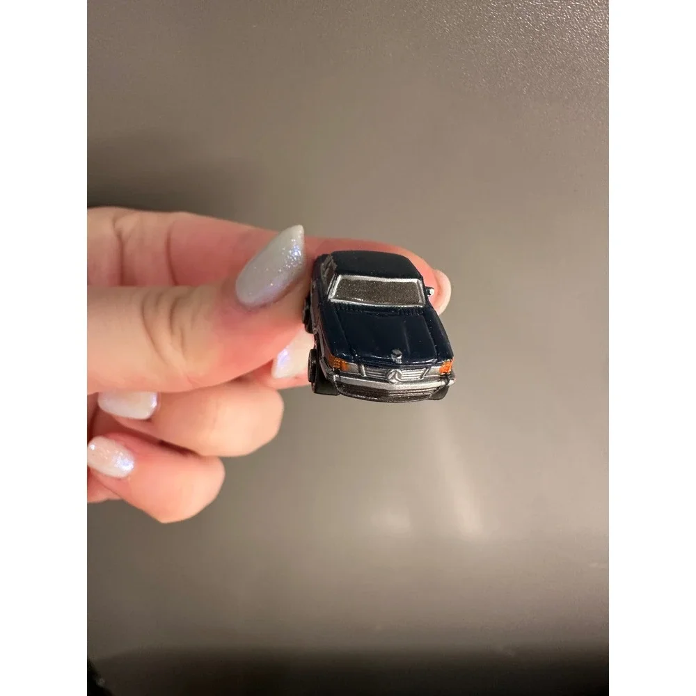 Vintage Micro Machines Mercedes Benz 450SLC Dark‎ Blue 1986 Galoob